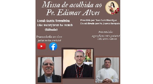Setor Santa Terezinha acolhe padre Edimar Alves