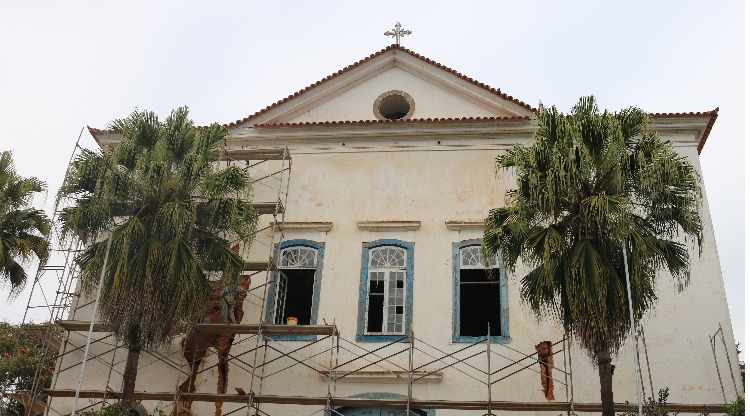 Restauração da Igreja Nossa Senhora do Amparo é intensificada